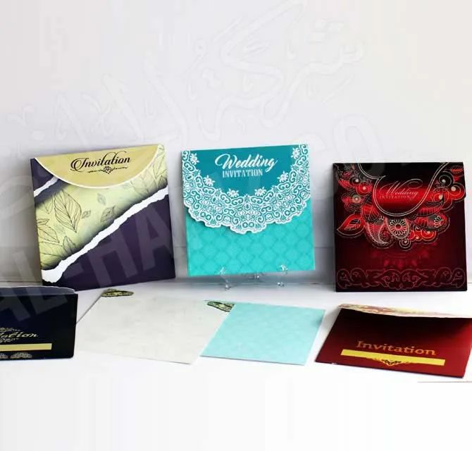 Fancy Invitation Cards - Assorted
