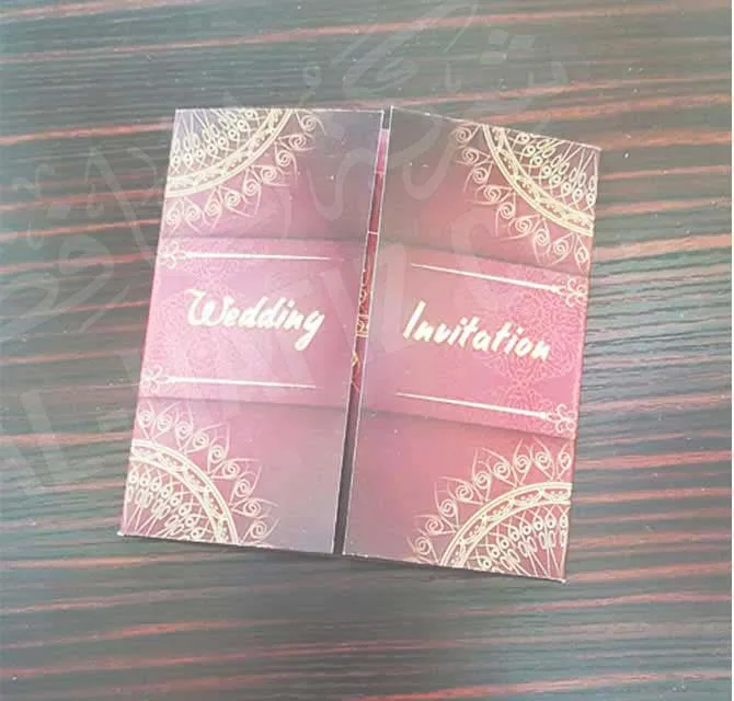 كارت دعوة ــ أسوطد مع ربطة شري