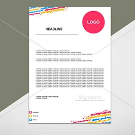 Company letterhead template 