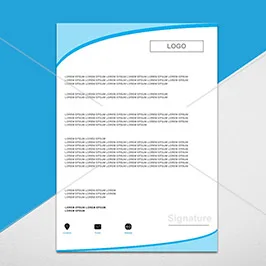Logo Letterhead Template