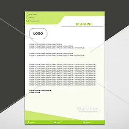 Office letterhead Template
