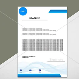 Personalized Letterhead template