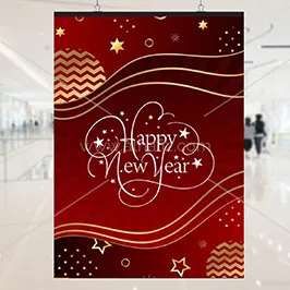 New Year Hanging Banners 
