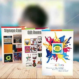 Multi fold Brochure with spot colors