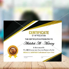 School Certificate Digital Printing 