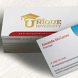 School Staff Business Cards Printing