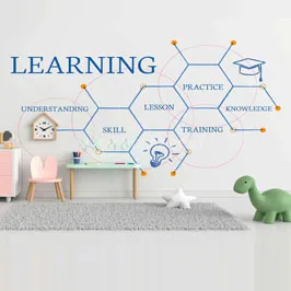 Learning Hexagon Wallpaper
