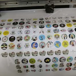 Large Format Printing badge sticker