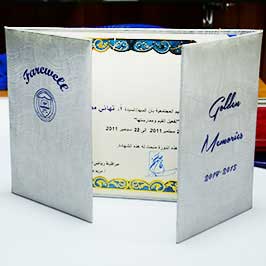 PVC Certificate Holder