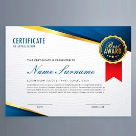 Certificate Printing