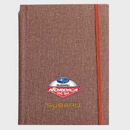 A5 Notebook - Grain Brown (Laser Marking)