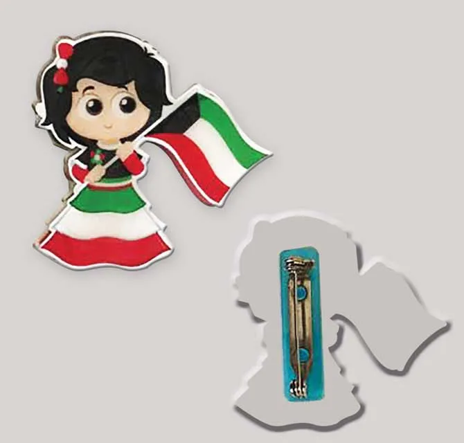 بادج أكريليك مع دبوس معدني ـ بادج الأطفال