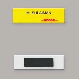 بادج اسم أكريليك ـ DHL بادج اسم أكريليك ـ DHL
