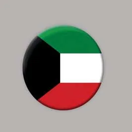بادج معدن مطبوع حراري ـ علم الكويت بادج معدن مطبوع حراري ـ علم الكويت