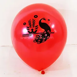 Custom printed balloons with corporate logos