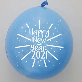 Customized Balloon Blue – Happy New Year