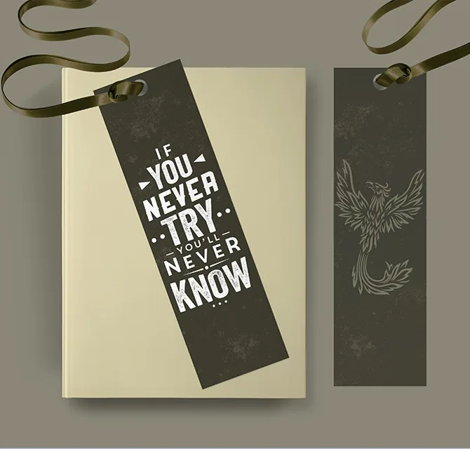 Customized Bookmarks with Ribbon