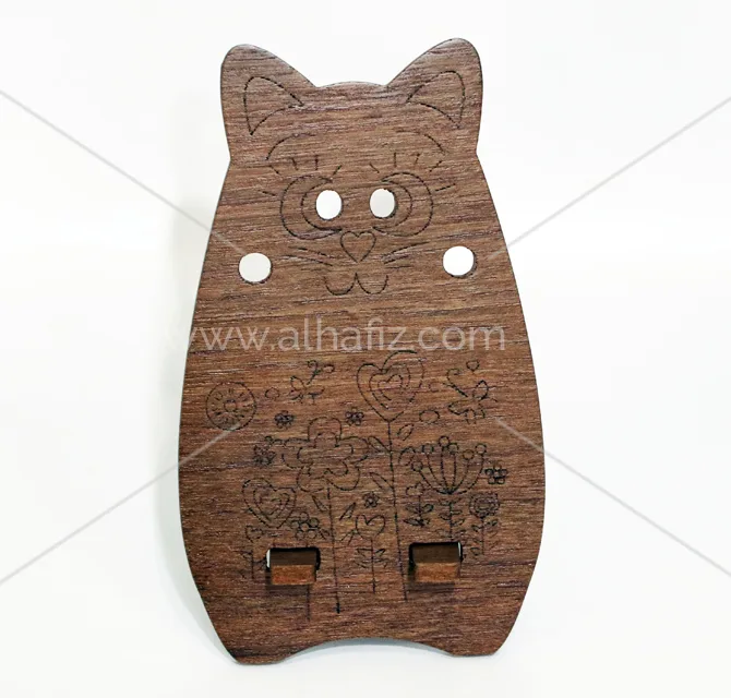 Wood Mobile Holder
