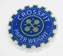  Acrylic Paper Weight - Cross Fit