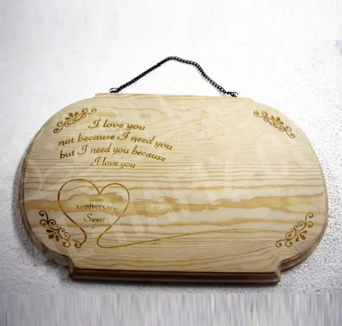 Customize Laser Engraved Wooden Wall Art
