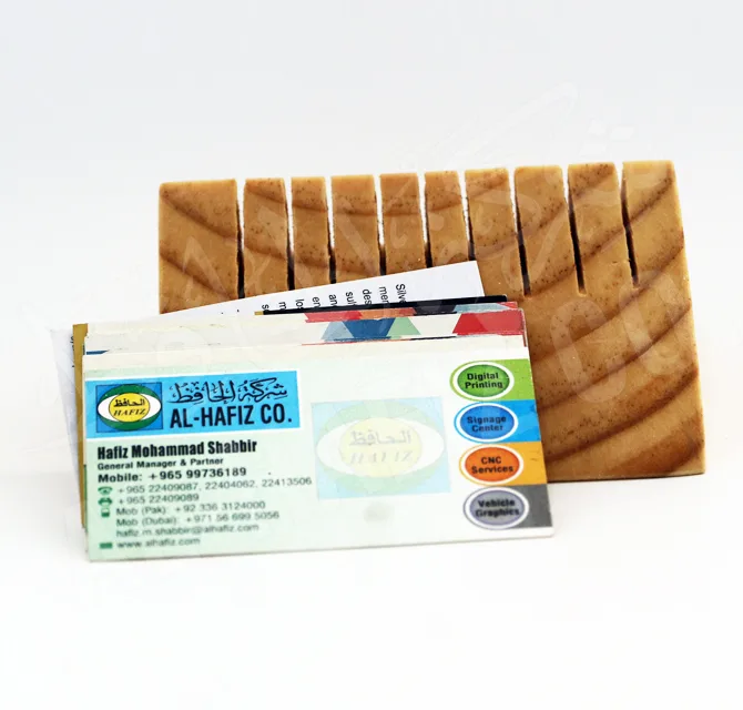 Engraved Wooden Note Holder 