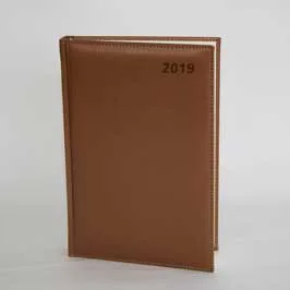 Cream Diary Daily - Mini Executive - Light Brown (2018)