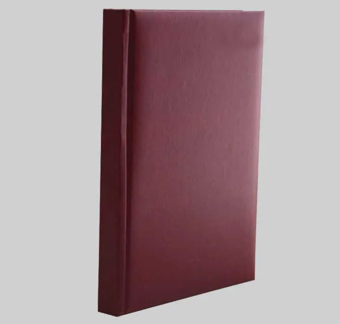 Customized Academic Diary/initial Diary - Soft Cover - Maroon