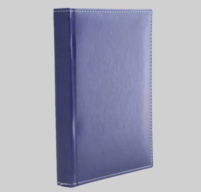 Personalized Corporate embossed Diary - Faux - Blue (2023)