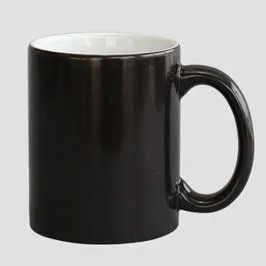 مج مطلي أسود