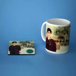Mug & Tea Coaster - Personalized Image