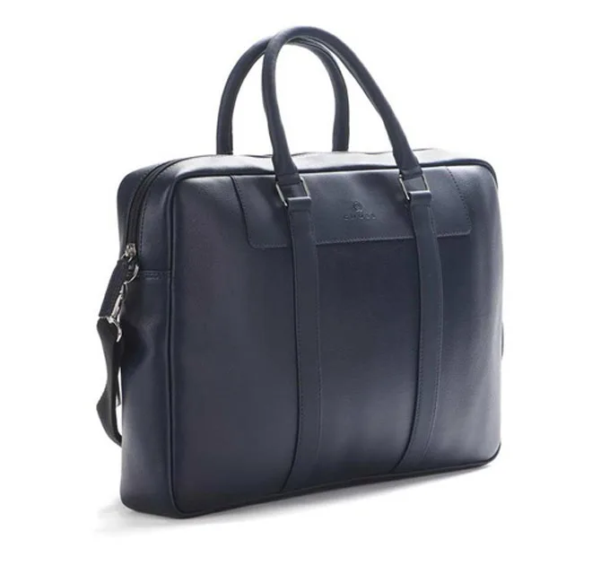 CROSS Francisco Office Laptop Briefcase - Navy Blue