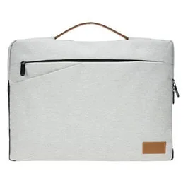 Salcea - Santhome 15 Laptop Sleeve - Grey/tan