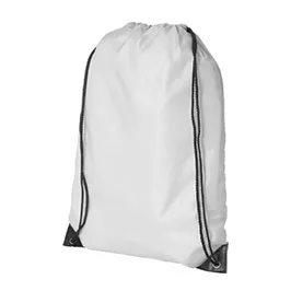 Drastin - Giftology 210d Polyester Drawstring Bag - White