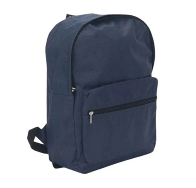 AKBEZ - Promotional 15 300D Polyester Backpack - Navy Blue