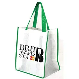 Anokis - Rpet Shopping Bag White/green