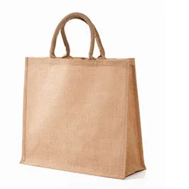 Eco-neutral Jute Shopping Bag - Horizontal - Natural
