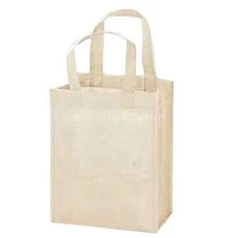 Non-woven Shopping Bag Vertical Cream