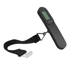 Caserta - Memorii Digital Luggage Scale - Black/black