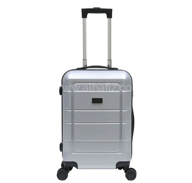 GENOVA - Classic Cabin Trolley Bag - Silver
