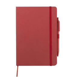 ABULA - eco-neutral® A5 Hard Cover Notebook & Pen Set - Cherry Paper