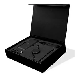 Black Leather Gift Set