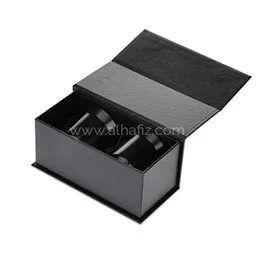 Gahwa - Hans Larsen Gift Set Of 2 Premium Arabic Coffee Cups - Black