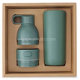 Ruvo - Change Zero 2-in-1 Modular Hydration Gift Set - Dark Green