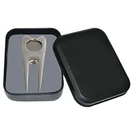 Brugg - Divot Tool With Ball Marker In A Tin Box