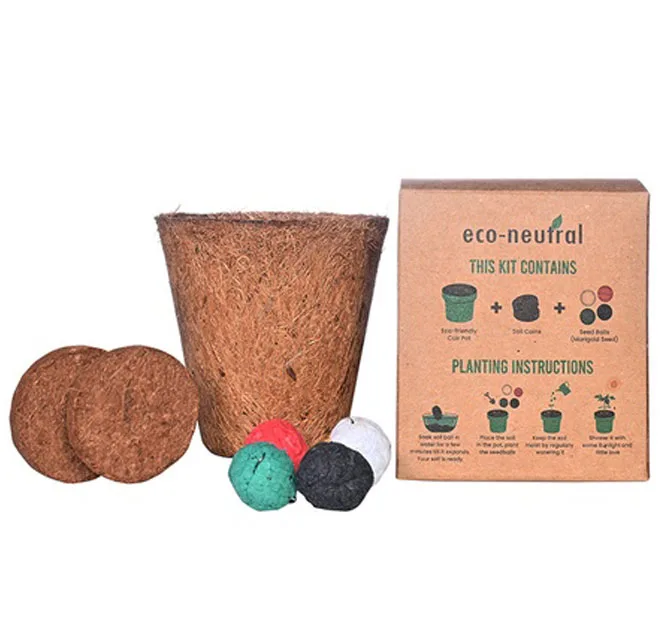 طقم زراعة نباتات eco-neutral® متكامل