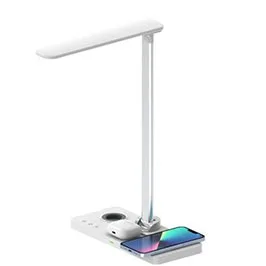 Veles - @memorii 3 In 1 Wireless Charger With Desk Lamp - White