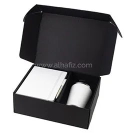 Lauta - Giftology Set Of Stainless Bottle, Notebook And Pen - White