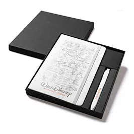 Moleskine Classic Large Notebook & Go Pen Set (white)