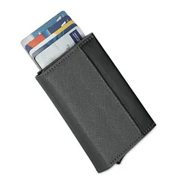 Torino - Santhome Rfid Sliding Card Holder - Dark Grey