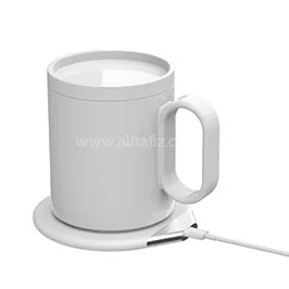 Crivits - Smart Mug Warmer With Wireless Charger - White